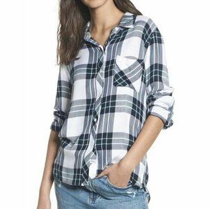 Rails Hunter Midnight Pine Button Up Shirt